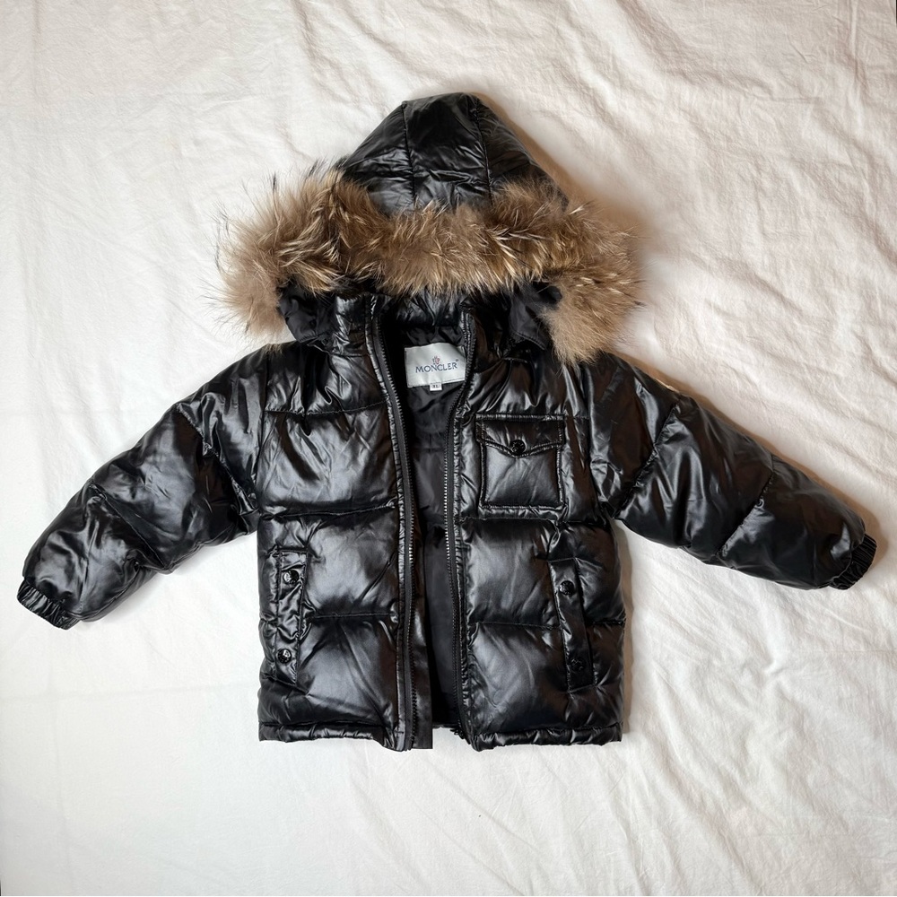 Moncler Kids K2F Zip Up Puffer Jacket